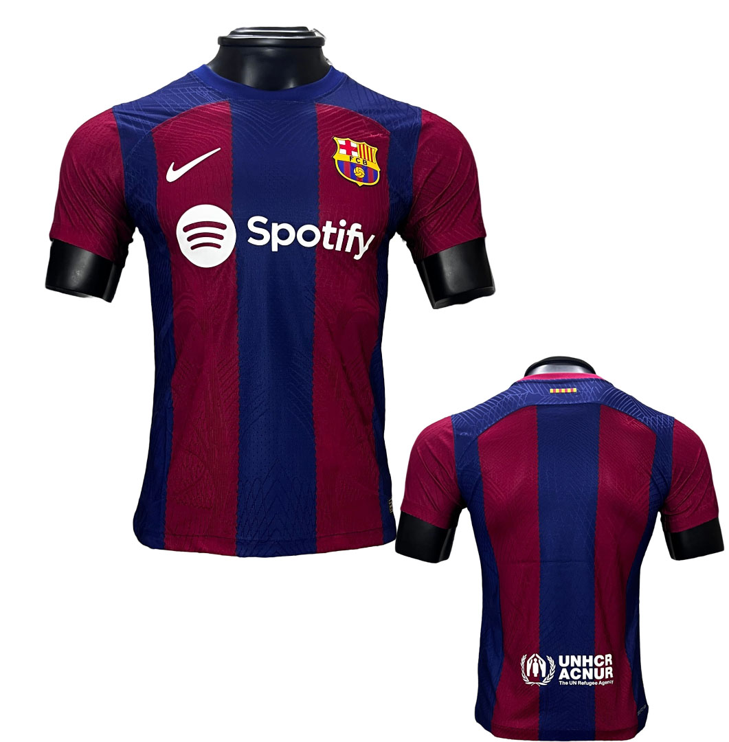 FC Barcelona Domáci Dres 23/24 Krátky Rukáv