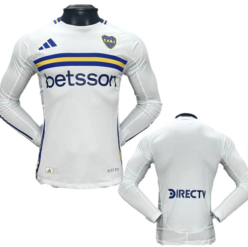 Dres Boca Juniors 2425 Hosťovský Dlhé Rukávy Biela