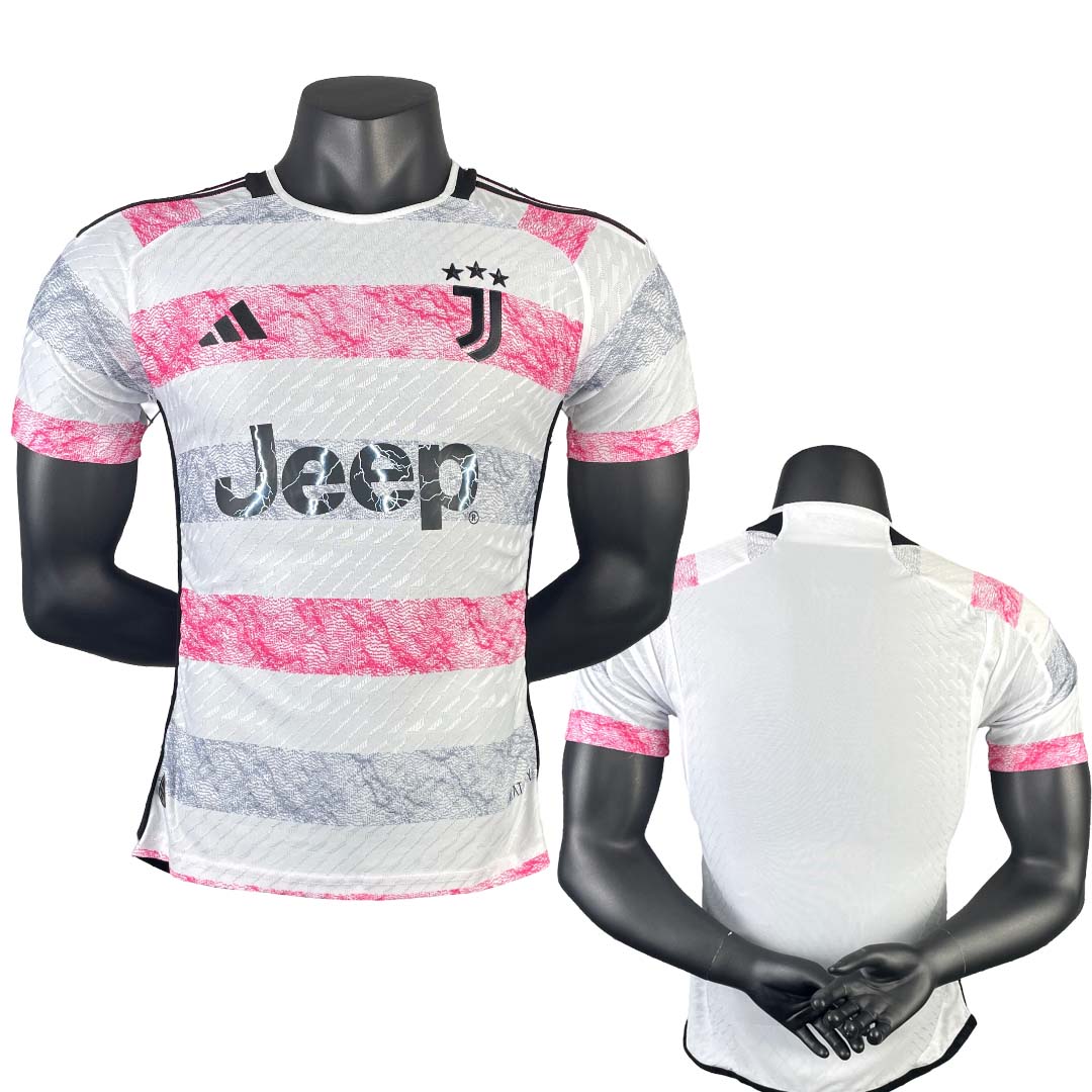 Juventus 2324 Hosťujúci dres Ružová Krátky Rukáv