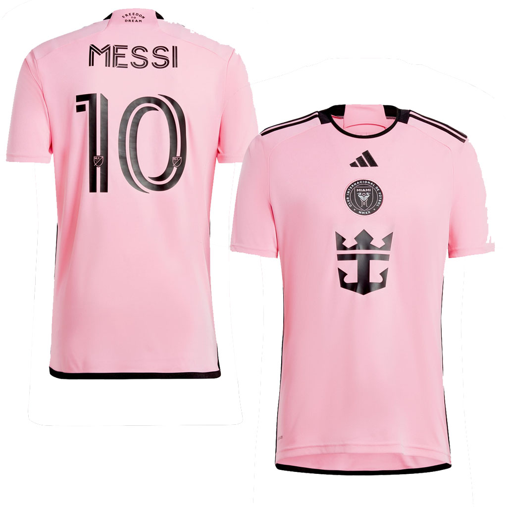 Messi 10 Dres Inter Miami CF 2425 Ružová Domáci